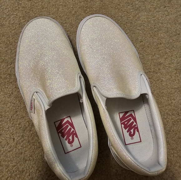 Color change glitter vans womens size 6.5 - Picture 2 of 3